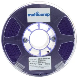 Multicomp Mc011446 3D Printer Filament, Abs, 1.75Mm, Purple