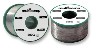 Multicomp 812001 Solder Wire, Lead Free, 0.7Mm, 250G