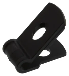 Multicomp Pro Mp001668 Screw Mnt Cable Clamp, #10, Pa 6.6, Blk