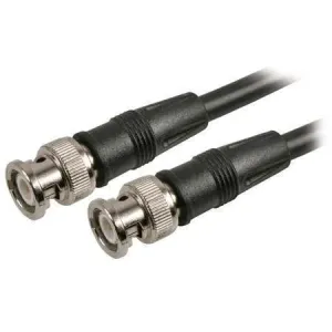 Multicomp Pro Psg03074 Rf Coax, Bnc Plug-Plug, 1.5Ft, Black