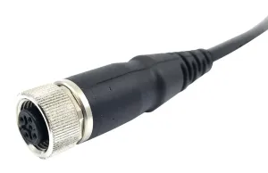 Multicomp Pro Mpm12-Sfa-3Pvc1 Sensor Cord, 3P M12 Rcpt-Free End, 1M