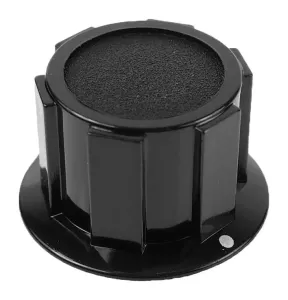 Multicomp Pro Mp1611 Knob, Round Skirted W/dot, 25.4Mm, Black