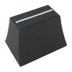 Multicomp Pro Mp3190 Slider Knob W/indicator Line, Black