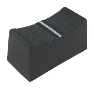 Multicomp Pro Mp3260 Slider Knob W/indicator Line, Black