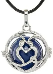 MUMMY BELL Dámsky náhrdelník modrá Rolnička Harmony K7SM20 #6290558