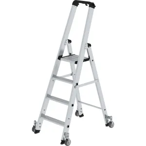 Stojací rebrík so stupňami, jednostranný MUNK #3726918