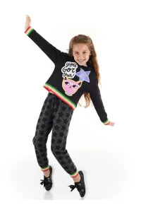 mshb&g Good Meow Girl's Tracksuit Set