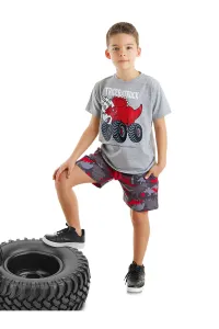 mshb&g Triceratruck Boys T-shirt Shorts Set