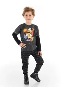 mshb&g Spray Camouflage Boy's T-shirt Trousers Set