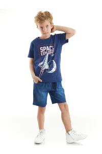 Mushi Space Boys T-shirt Denim Shorts Set