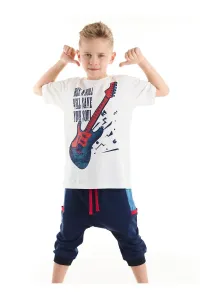 Mushi Rock Soul Boy T-shirt Capri Shorts Set