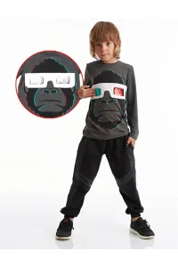 Mushi Spectacled Gorilla Boy's T-shirt Trousers Set