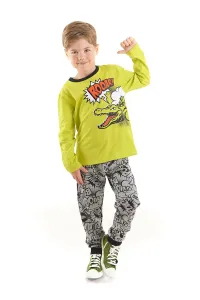 Mushi Roar Crocodile Boys T-shirt Pants Suit