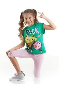 mshb&g Rock Bros Girls Kids Tunic Leggings Suit