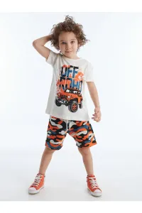Mushi Road Camouflage Boy's T-shirt Shorts Set #5998701