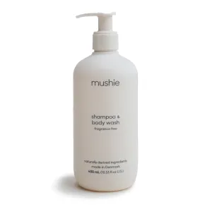 Mushie Organic Baby sprchový gél a šampón 2 v 1 pre deti 400 ml #147673