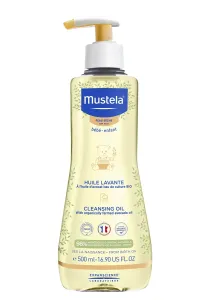 Mustela Detský sprchový a kúpeľový olej pre suchú pokožku ( Clean sing Oil) 500 ml