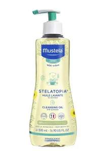 Mustela Detský sprchový a kúpeľový olej pre extrémne suchú a atopickú pokožku Stelatopia ( Clean sing Oil) 500 ml
