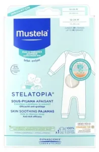 Mustela Bébé Stelatopia Skin Soothing Pajamas 12-24 Months upokojujúci pyžamo pre atopickú pokožku pre deti