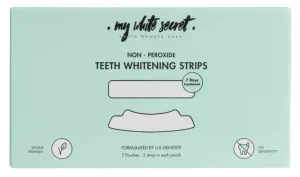 My White Secret Non - Peroxide Teeth Whitenings Strips bieliace pásiky na zuby 7 ks