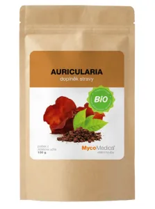Výživový doplnok Mycomedica Auricularia prášok BIO 100g