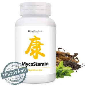 Výživový doplnok MycoStamin MycoMedica 180 kapsúl
