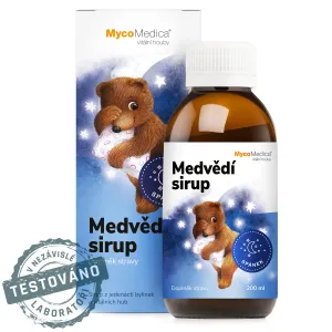 Medvedí sirup-na upokojenie a spánok MycoMedica ( 200ml )