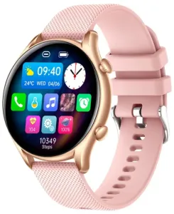 Smart hodinky MyPhone Watch EL, Bluetooth, ružovo-zlatá