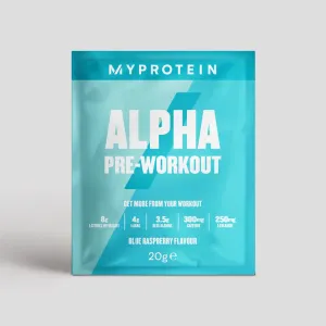 Predtréningový stimulant Alpha Pre-Workout - 20g - Modrá Malina