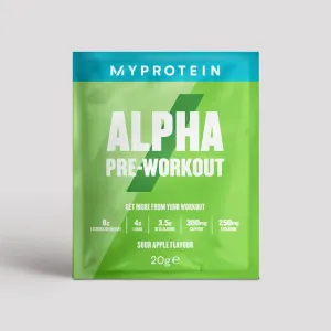 Predtréningový stimulant Alpha Pre-Workout - 20g - Sour Apple