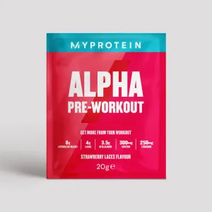 Predtréningový stimulant Alpha Pre-Workout - 20g - Strawberry Laces