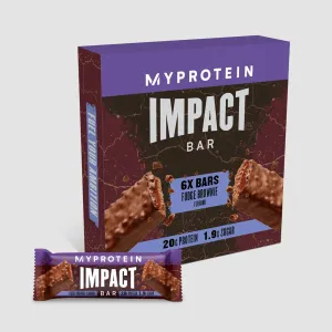 Tyčinka Impact Protein Bar - 6Bars - Fudge Brownie