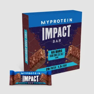 Tyčinka Impact Protein Bar - 6Bars - Horká Čokoláda & Morská Soľ