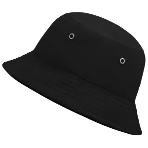 Myrtle Beach Detský klobúčik MB013 - Čierna / čierna | 54 cm