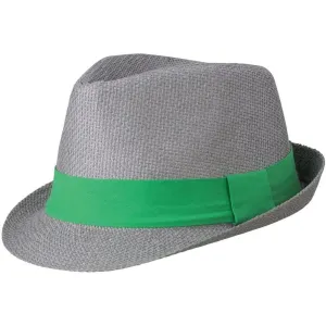 Myrtle Beach Letný klobúk MB6564 - Šedá / zelená | L/XL #1383768