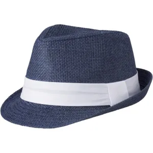 Myrtle Beach Letný klobúk MB6564 - Tmavomodrá / biela | S/M #1394895