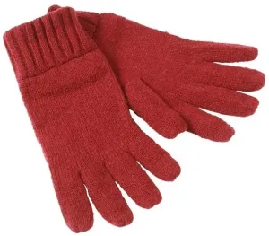 Myrtle Beach Zimné rukavice MB7980 - Tmavočervená | S/M #1395100
