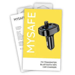 MySafe FM Bluetooth Transmitter - Čierna KP26680