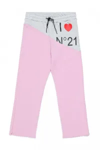 Tepláky No21 Pants Ružová 4Y