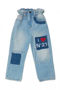 Džínsy No21 Trousers Modrá 12Y