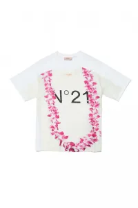 Tričko No21 Over T-Shirt Biela 14Y