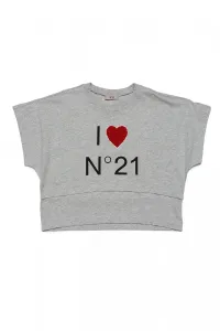 Tričko No21 T-Shirt Šedá 4Y