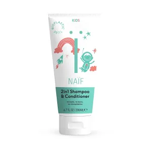 Naif Kids Shampoo & Conditioner šampón a kondicionér 2 v1 pre deti 200 ml
