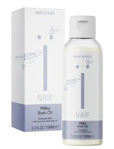 Naif Baby & Kids Milky Bath Oil mliečny kúpeľový olej pre deti od narodenia 100 ml
