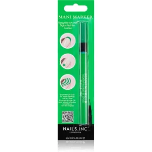 Nails Inc. Mani Marker ozdobný lak na nechty v aplikačnom pere odtieň Green 3 ml