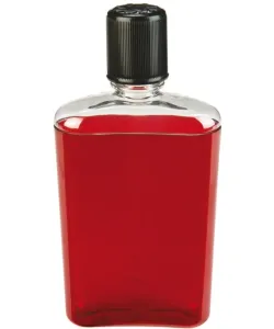 Poľná fľaša - ploskačka NALGENE® 300 ml – Červená (Farba: Červená)