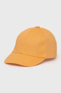 Bavlnená čiapka Name it oranžová farba, jednofarebná #9404415