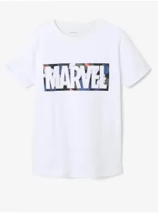 Biele chlapčenské tričko name it Marvel