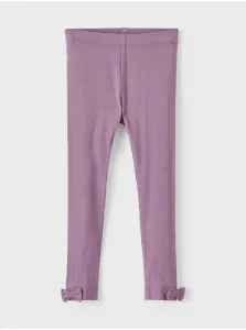Purple girly leggings name it Karla - Girls #6949343