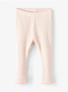 Light Pink Girly Ribbed Leggings name it Dianne - Girls #5546105